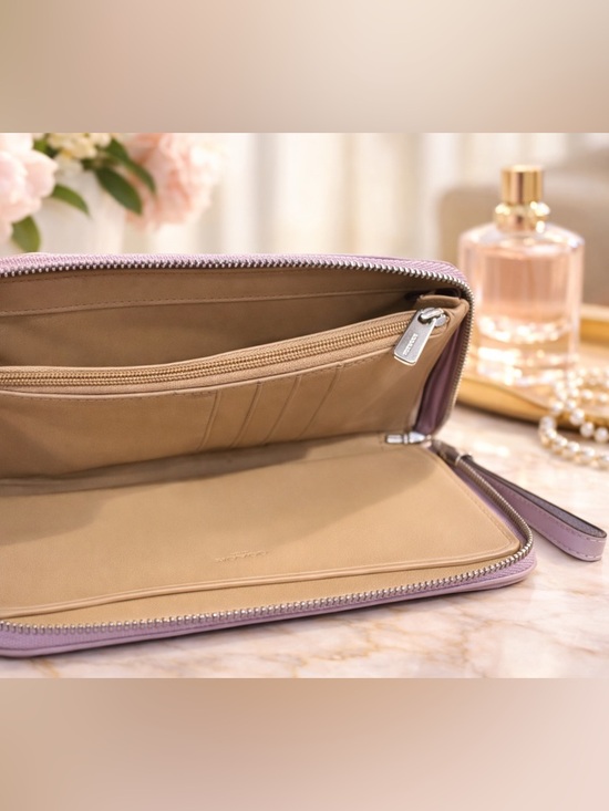 Coach Dempsey Large Phone Wallet In Signature Jacquard With Stripe & Patch - Picture 4 of 5